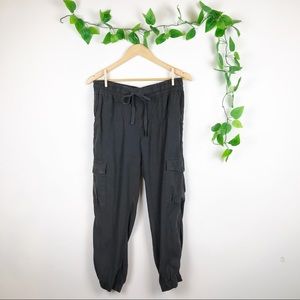 Cloth and Stone Satin Trimmed Cargo Pant
